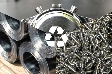 100% recycled stainless steel