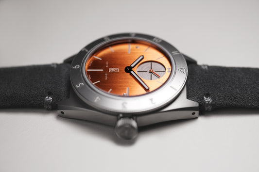 Automatic tool watch CB01 repurposed titanium. Swiss made